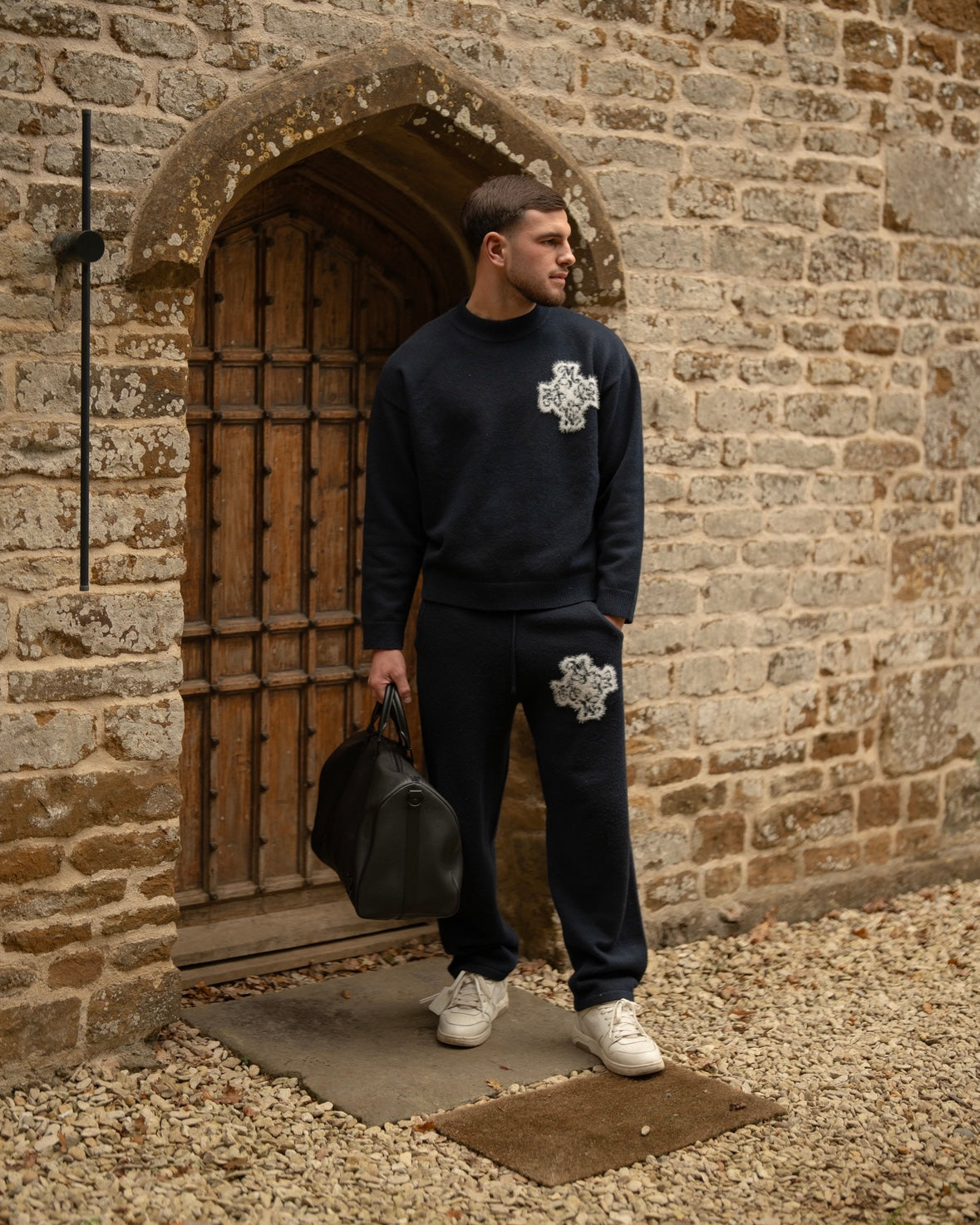 Essential 4M Knitted Sweater - Navy